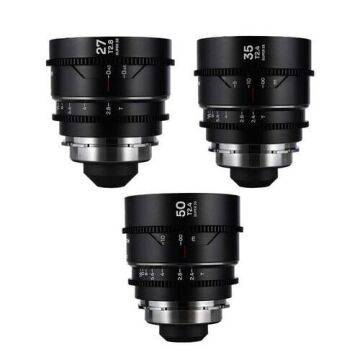 LAOWA S35 PRİME 3- LENS BUNDLE NANOMORPH(27MM,35MM,50MM ) - SILVER ARRİ PL/EF