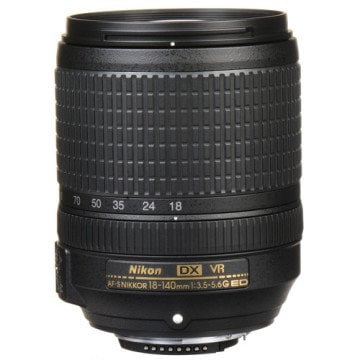 Nikon AF-S DX 18-140mm f/3.5-5.6G ED VR Lens