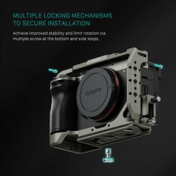 Tilta Full Camera Cage for Sony a7C II / a7C R - Black  ( TA-T60-FCC-B )