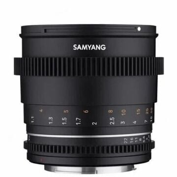 Samyang 85mm T1.5 VDSLR MK2 Cine Lens (Sony E Mount)