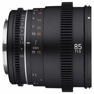 Samyang 85mm T1.5 VDSLR MK2 Cine Lens (Sony E Mount)