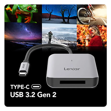 Lexar RW510 CFexpress Type-B USB 3.2 Gen2 Kart Okuyucu