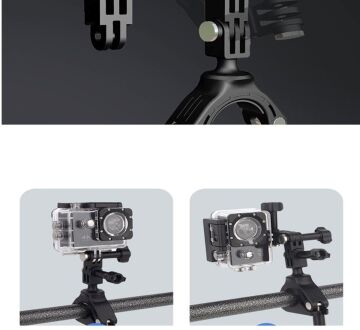 Oem Marka JX008 Aksiyon Kameralar için Gidon Montaj Kelepçesi