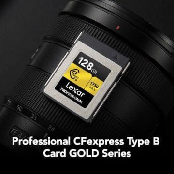 Lexar 128GB Professional CFexpress Type-B Hafıza Kartı + Lexar Type B Kart Okuyucu