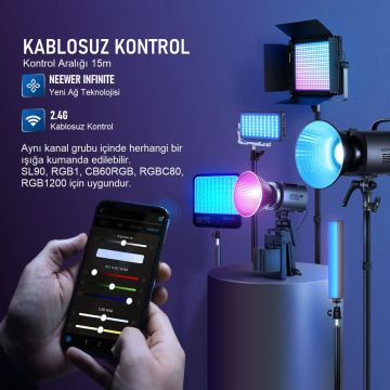 Neewer MS60C RGB LED Işık