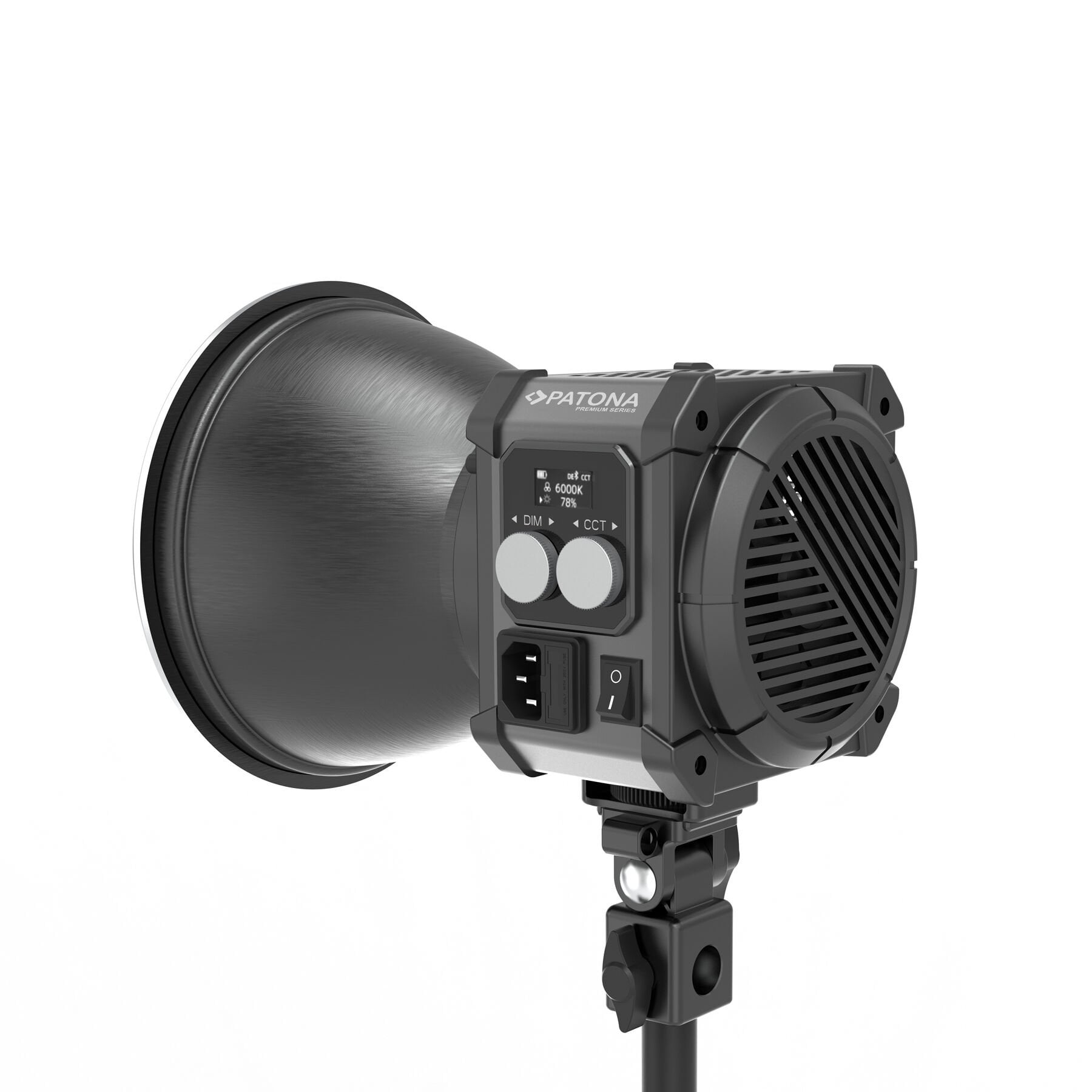 Patona 4172 Premium Sq200RGB Led-Video Işığı 200W Cob  ( Sert Taşıma Çantasıyla Birlikte )