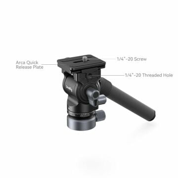 SmallRig 4170B CH20 Tesviye Tabanlı Video Kafası