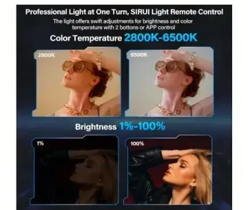 SIRUI CX150 150W Bi-Color LED Video Işığı