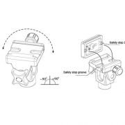 Benro DJ-80 Monopod Head QR