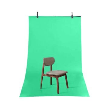 GDX Seyyar PVC Fon Perde Yeşil - Green 120cm x 200cm