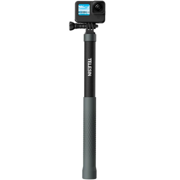 Telesin 1.2m Carbon Fiber Selfie Stick (Tüm Aksiyon Kameralar için)