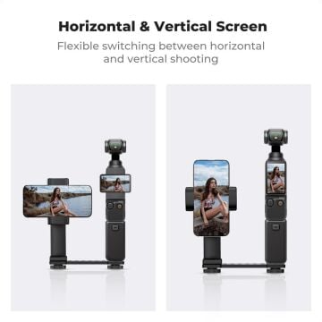 K&F Concept KF31.164 DJI Osmo Pocket 3 / 4 için Telefon Tutucu