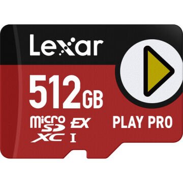 Lexar 512GB PLAY PRO microSDXC Express Hafıza Kartı Fiyatı ve