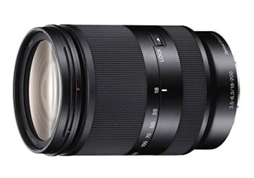 Sony E 18-200mm f/3.5-6.3 OSS LE Lens