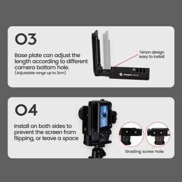 Fotopro QAL-88 L-Braketi