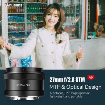 7Artisans AF27mm F2.8 Lens (Sony E)