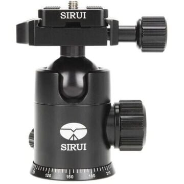 Sirui E‑20 Ball Head – Arca‑Swiss Uyumlu Profesyonel Tripod Top Kafa (6 Yıl Türkiye Distribütör Garantili)