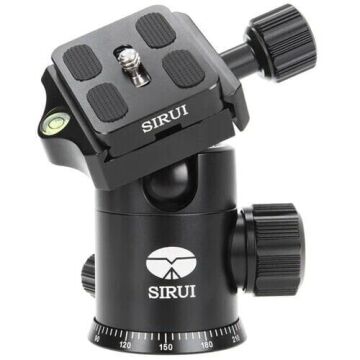 Sirui E‑20 Ball Head – Arca‑Swiss Uyumlu Profesyonel Tripod Top Kafa (6 Yıl Türkiye Distribütör Garantili)