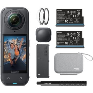 Insta360 X5 360° Aksiyon Kamerası Essentials Bundle