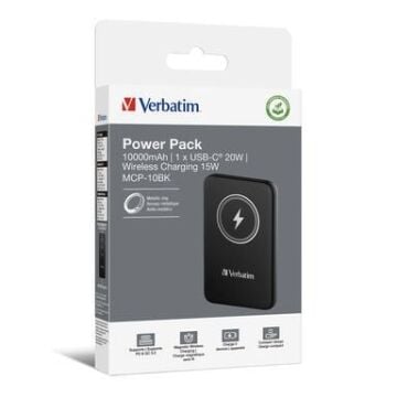 VERBATIM 32245 Powerpack 10K mAh BCK MCP-10BK