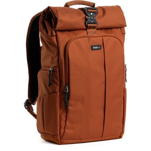 ThinkTank FocusPoint Rolltop Kamera Sırt Çantası (Urban Rust, 30 L) | Profesyonel Fotoğrafçı Çantası