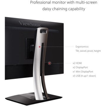 ViewSonic VP2768 27 inc 16:9 Profesyonel IPS Monitor