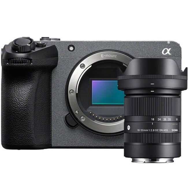 Sony FX30 Body + Sigma 18-50mm f/2.8 Lens