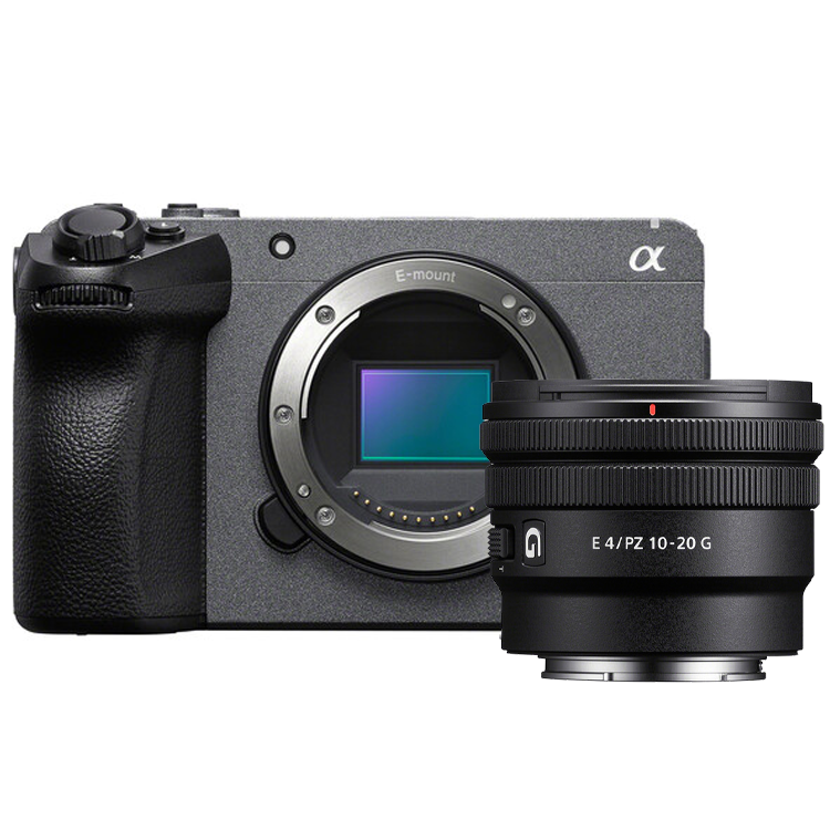 Sony FX30 Body + Sony E 10-20mm f/4 PZ G Lens