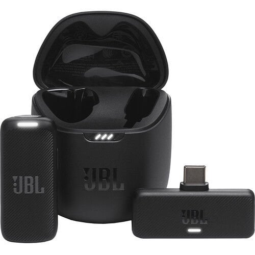 JBL Quantum Stream Kablosuz Klipsli Mikrofon USB-C