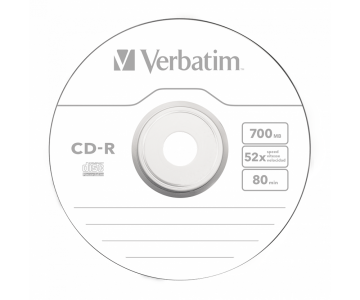 VERBATIM 43725 - CD-R 52 X 700MB 10 PACK