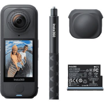 Insta360 X4 Air 360° Aksiyon Kamerası Starter Bundle (Black)