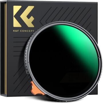 K&F Concept 95mm Nano-X Variable ND2-400 Filtre (1 ile 9 Stop)