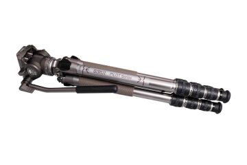 Sirui GT04+GT5 Pilot Series Video Tripod Kiti (Metalik Gri)