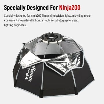 Viltrox Weeylite  VP-45 60 cm Octa  Softbox (Ninja 200/NInja 300 )