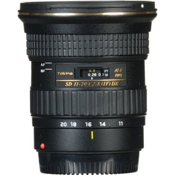 Tokina 11-20mm F2.8 AT-X PRO DX Lens (Canon)