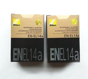 Nikon D3400 Orjinal Bataryası (EN-EL14a)