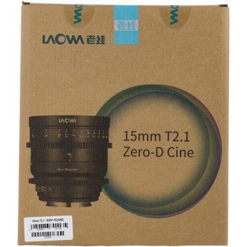 Laowa 15mm T/2.1 Zero-D Cıne - Sony FE (Meters)