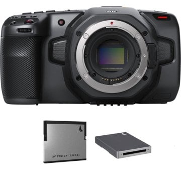 Blackmagic Design Pocket 6K + 256 GB Cfast + Reader