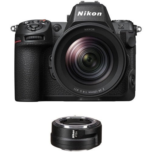 Nikon Z8 24-120mm f/4 Lens + FTZ II Adaptör Kit (14580 TL Geri Ödeme)