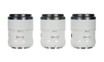 Sirui Sniper 23mm, 33mm & 56mm F1.2 Lens Kiti (X Mount, Bey
