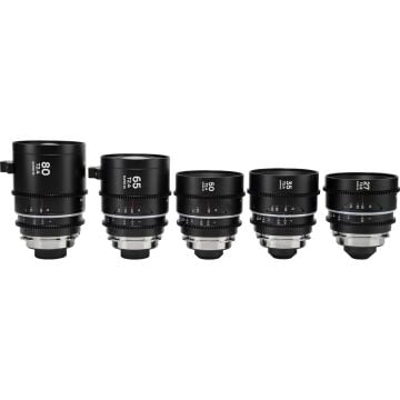Laowa S35 Prime 3- Lens Bundle Nanomorph(27mm,35mm,50mm ,65mm ,80mm) - Arri Pl/Ef  Silver