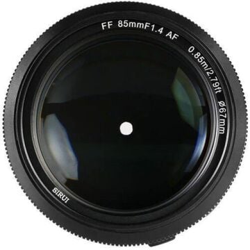 Sirui AURORA 85mm F1.4 AF Lens  (X Mount, Black)