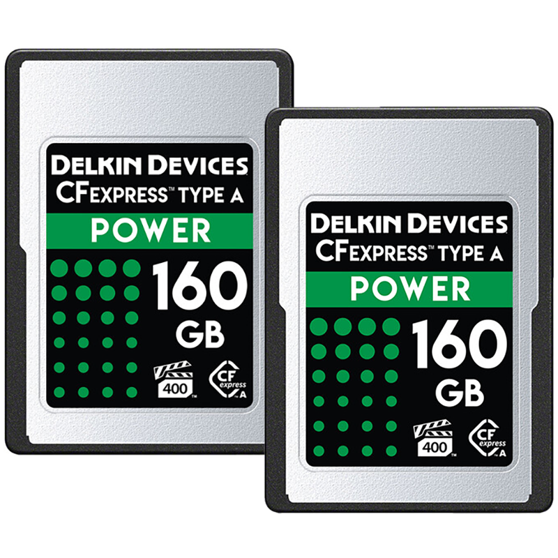 Delkin Devices 160GB POWER CFexpress Type A Hafıza Kartı 2'li Paket