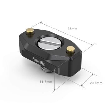 SmallRig BUN2501B NATO Rayı ARRI Konumlandırma Vidası