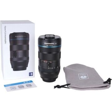 Sirui 75mm F1.8 1.33x APS-C Anamorfik Lens (E Mount)