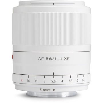 Viltrox AF 56mm f/1.4 XF Lens for FUJIFILM-X (Limited White Edition)