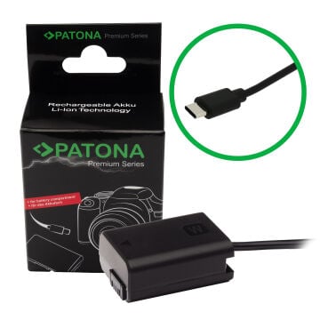 Patona 9414 Sony NP-FZ100 İçin USB-C Girişli Kukla Pil Adaptörü