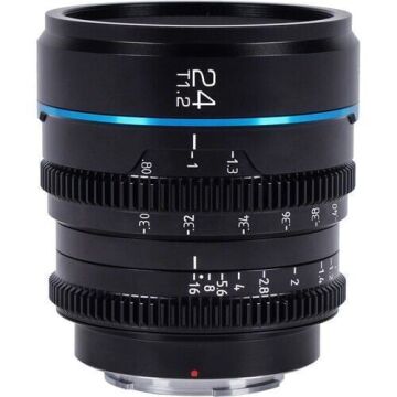 Sirui Nightwalker 24mm T1.2 S35 Cine Lens (E Mount, Siyah)… Fiyatı