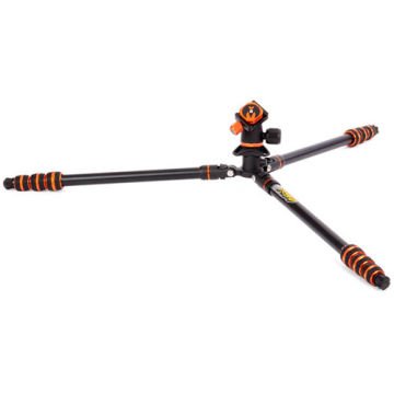 3 Legged Thing Punks Travis 2.0 Monopod Özellikli Tripod ve Airhed Neo 2 (Black)