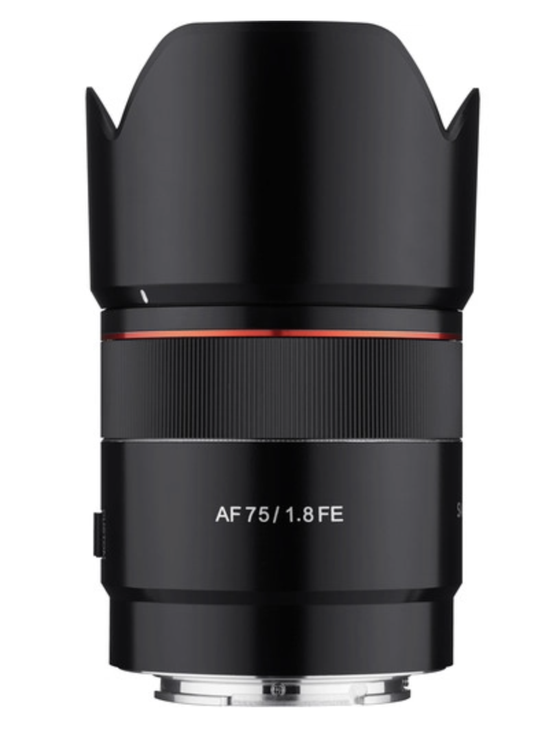 Samyang AF 75mm f/1.8 FE Lens (Sony E)